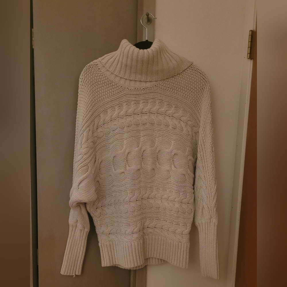 Moda International Victoria's Secret Sweater Xl Ecru Beige